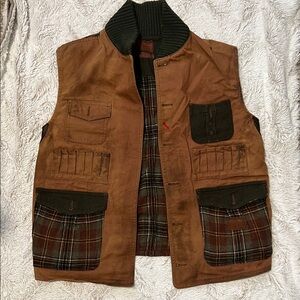 Scott Brown and Black Tactical Field Vest